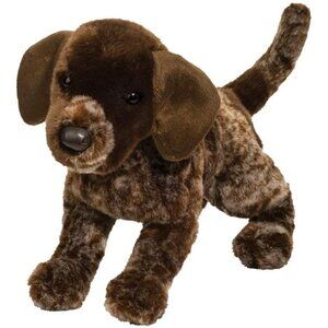 Kids Wolfgang German Pointer Dog Plush Stuffed Animal Brown Dog Toy 16 Inches